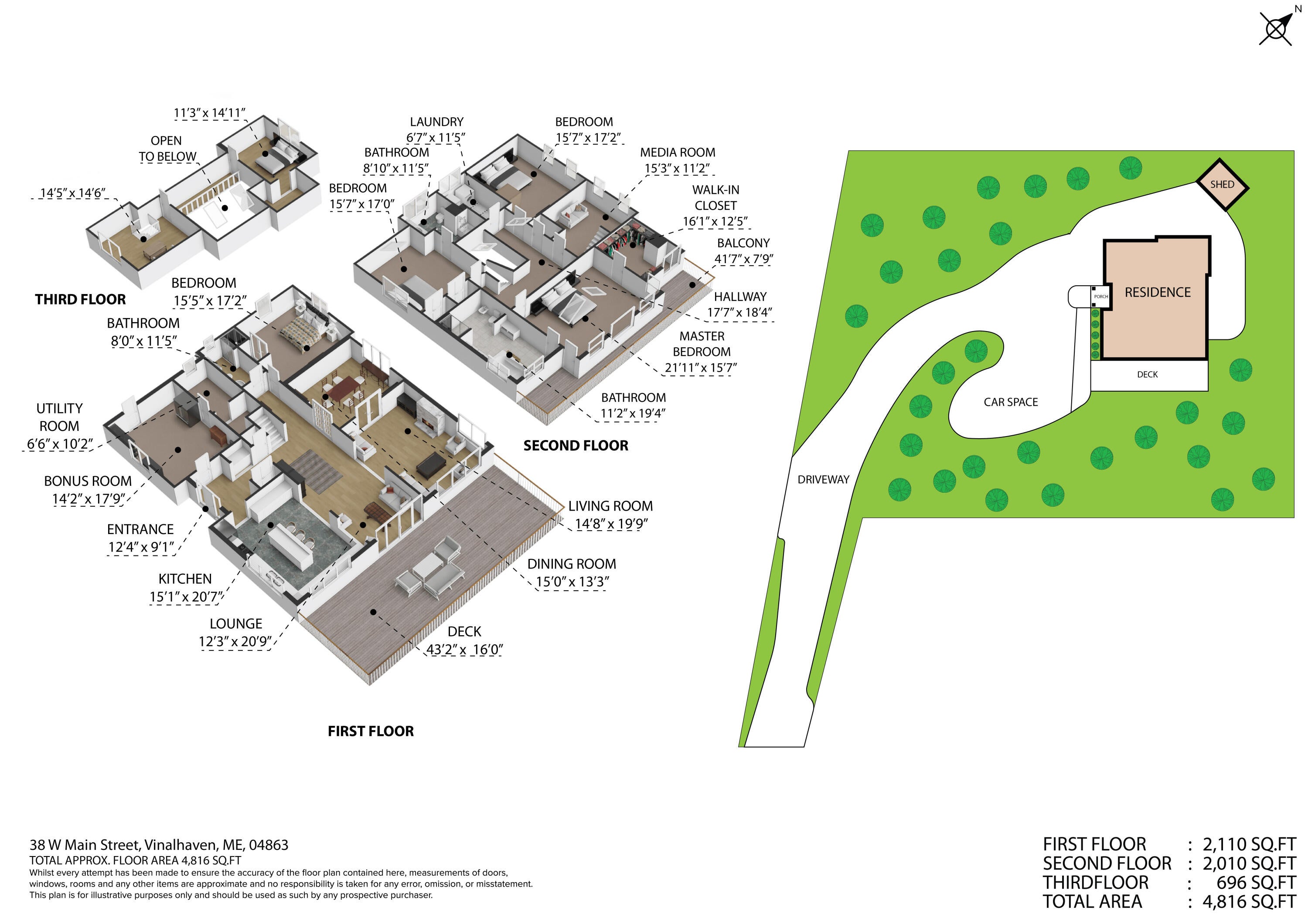 Vinalhaven, Maine, 04863, United States, 4 Bedrooms Bedrooms, ,4 BathroomsBathrooms,Residential,Active,1997886