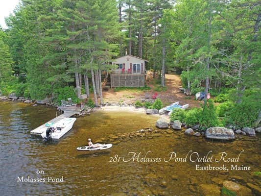 281 MOLASSES POND OUTLET RD, EASTBROOK, ME 04634 - Image 1