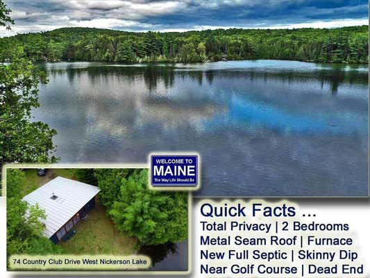 74 COUNTRY CLUB DR, NEW LIMERICK, ME 04761 - Image 1