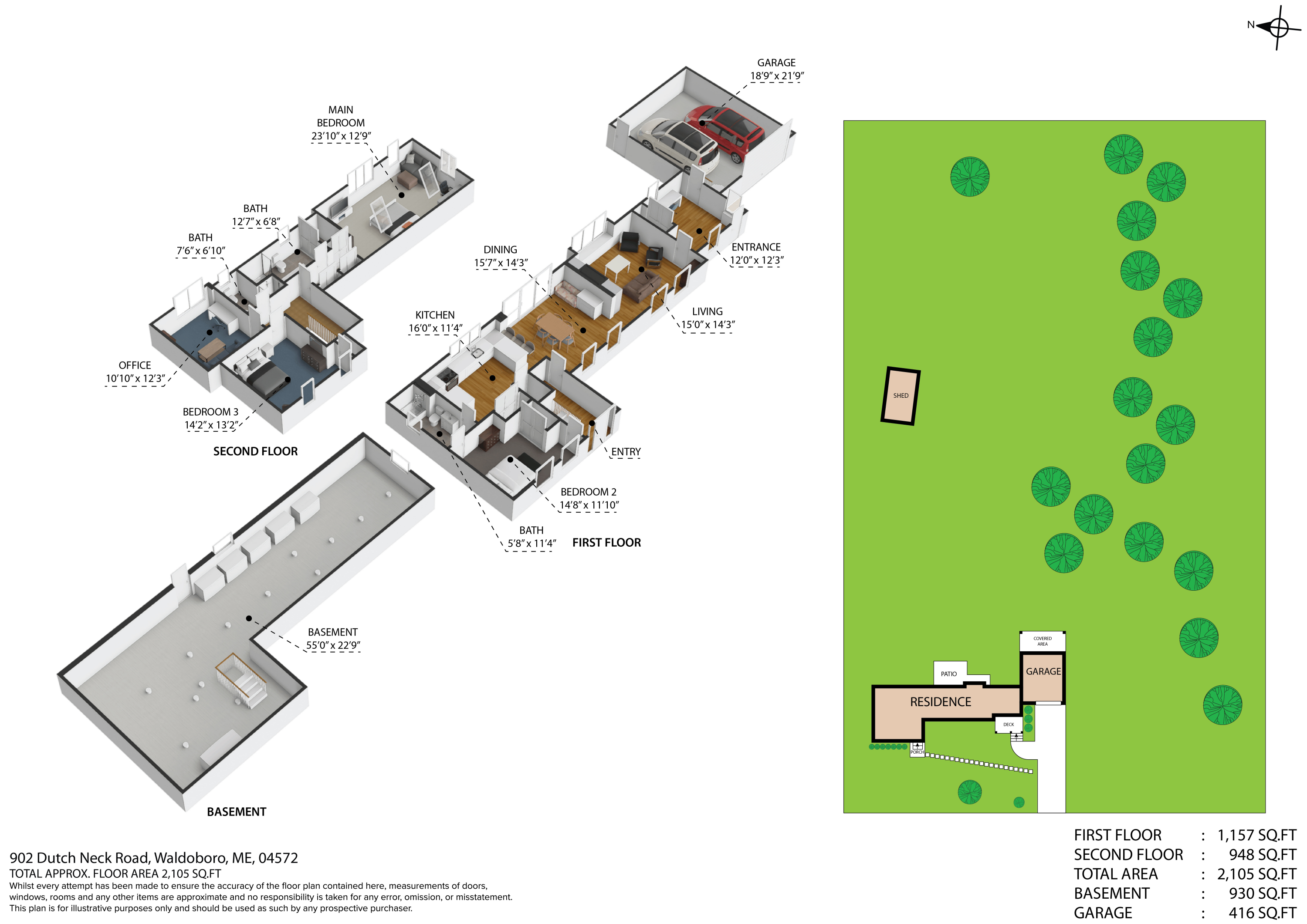 Waldoboro, Maine, 04572, United States, 4 Bedrooms Bedrooms, ,3 BathroomsBathrooms,Residential,Active,2007941