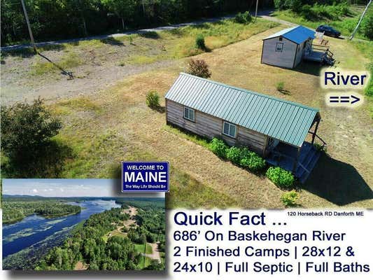 120 HORSEBACK RD, DANFORTH, ME 04424 - Image 1