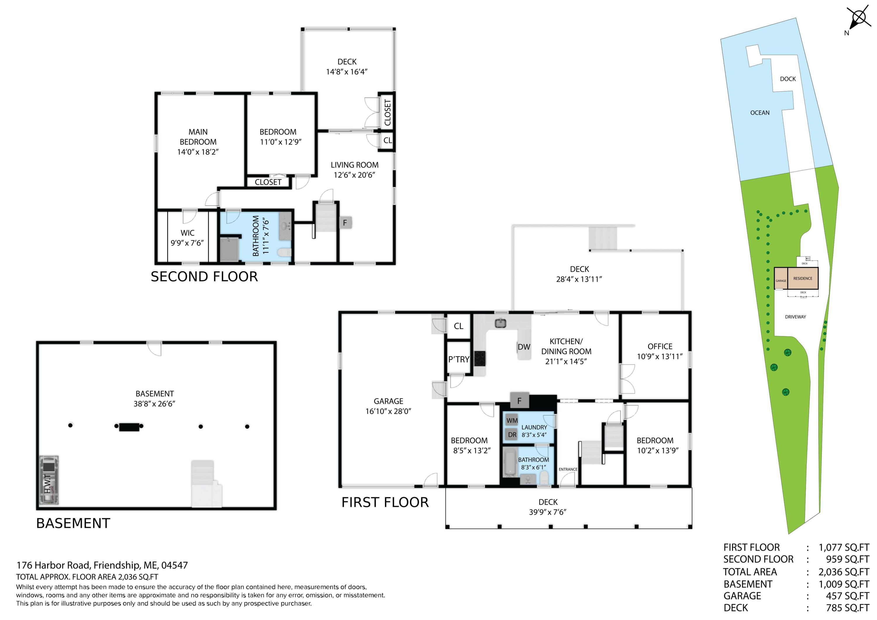 Friendship, Maine, 04547, United States, 3 Bedrooms Bedrooms, ,2 BathroomsBathrooms,Residential,Active,1922319