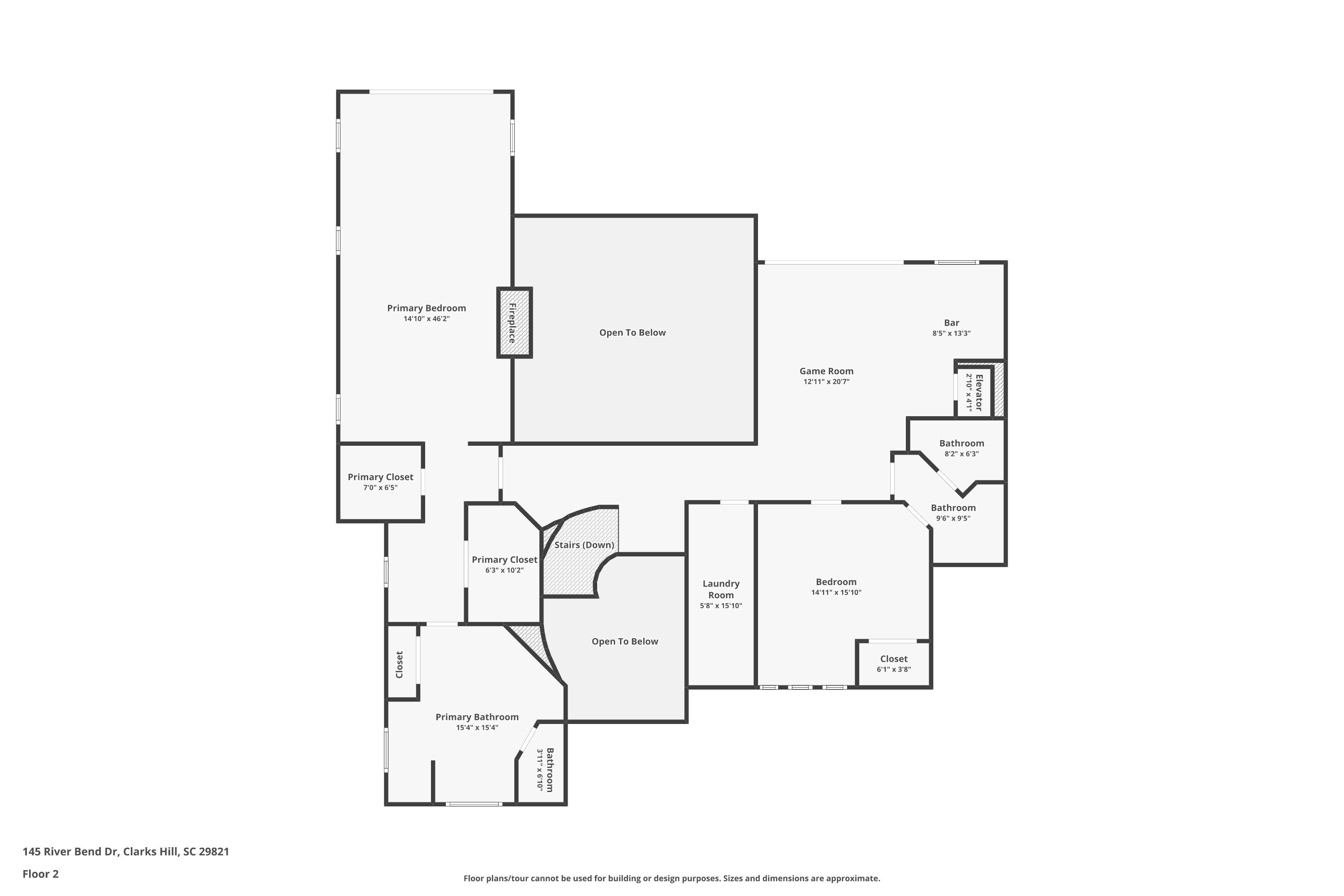 Clarks Hill, South Carolina, 29821, United States, 4 Bedrooms Bedrooms, ,7 BathroomsBathrooms,Residential,Active,2010209