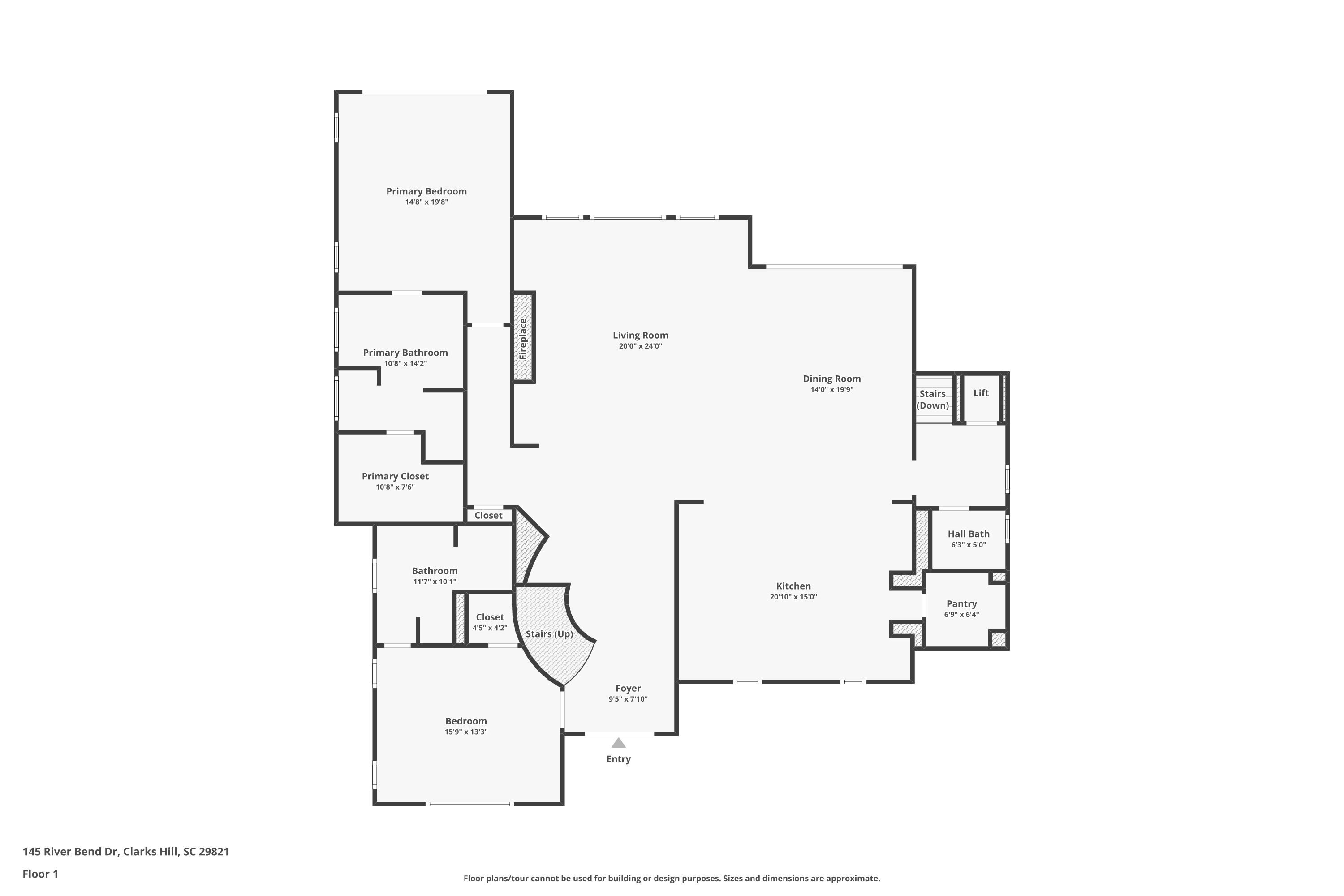 Clarks Hill, South Carolina, 29821, United States, 4 Bedrooms Bedrooms, ,7 BathroomsBathrooms,Residential,Active,2010209