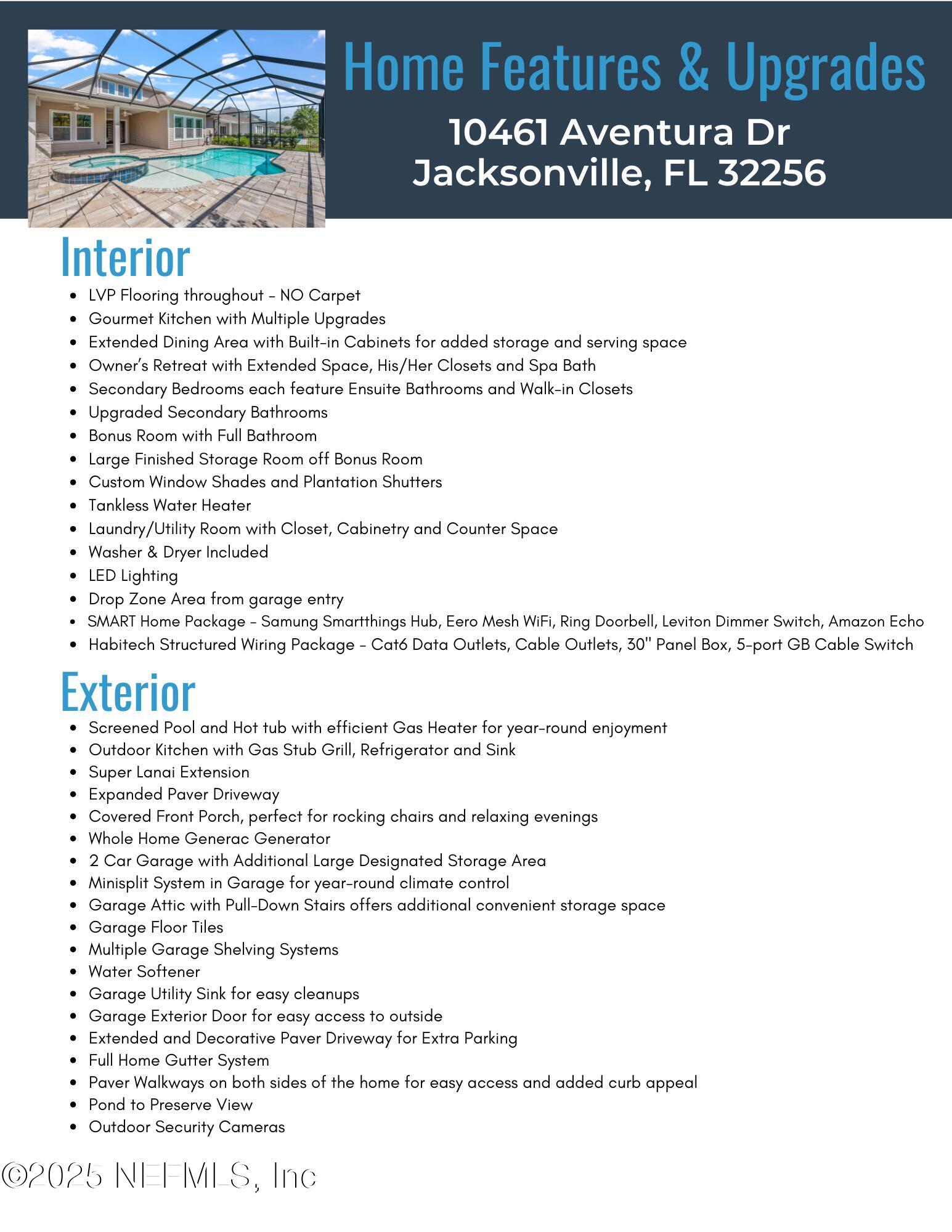 Jacksonville, Florida, 32256, United States, ,4 BathroomsBathrooms,Residential,Active,1824007