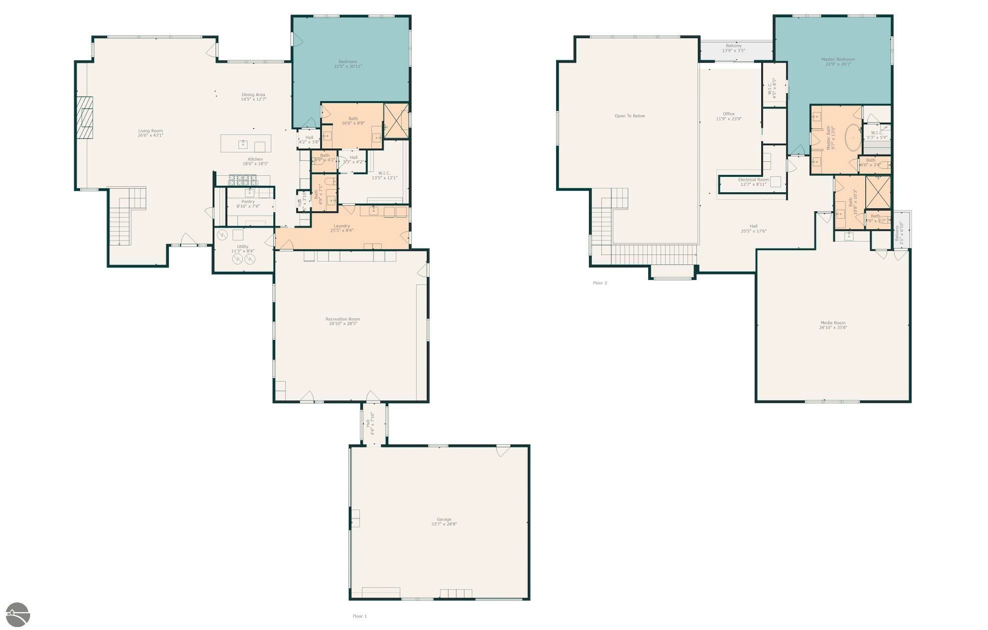 Northport, Michigan, 49670, United States, 3 Bedrooms Bedrooms, ,4 BathroomsBathrooms,Residential,Active,1843407