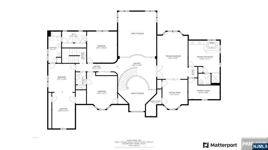 West Orange, New Jersey, 07052, United States, 5 Bedrooms Bedrooms, ,5 BathroomsBathrooms,Residential,Active,1905470
