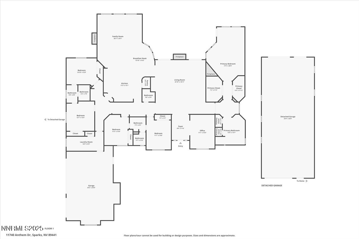 Sparks, Nevada, 89441, United States, 5 Bedrooms Bedrooms, ,4 BathroomsBathrooms,Residential,Active,1904747