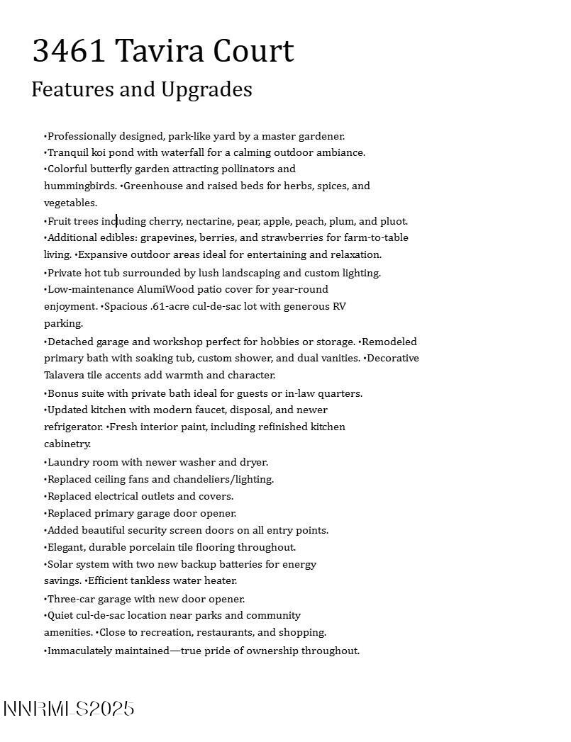 Sparks, Nevada, 89436, United States, 4 Bedrooms Bedrooms, ,3 BathroomsBathrooms,Residential,Active,1960113