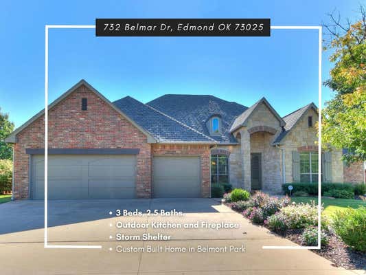 732 BELMAR DR, EDMOND, OK 73025 - Image 1