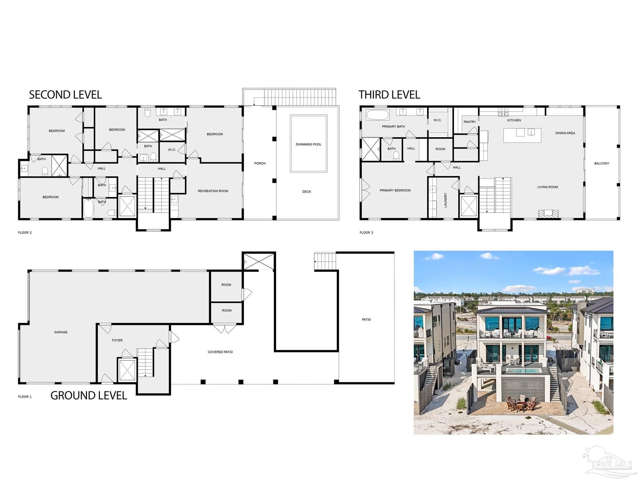 Pensacola, Florida, 32507, United States, 5 Bedrooms Bedrooms, ,6 BathroomsBathrooms,Residential,Active,2002322