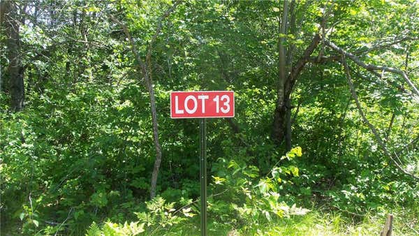 LOT 13 RED MAPLE LN, SIREN, WI 54872 - Image 1