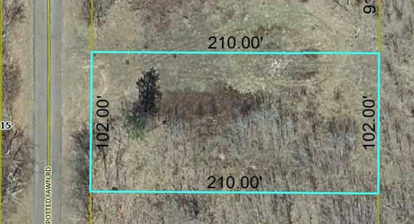 LOT 43 SPOTTED FAWN ROAD, DANBURY, WI 54830 - Image 1