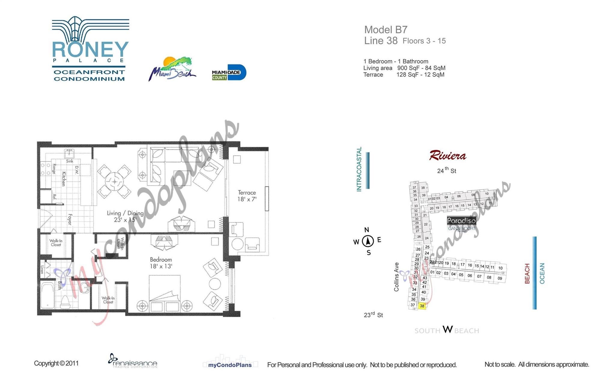 Miami Beach, Florida, 33139, United States, ,1 BathroomBathrooms,Residential,Active,1839775