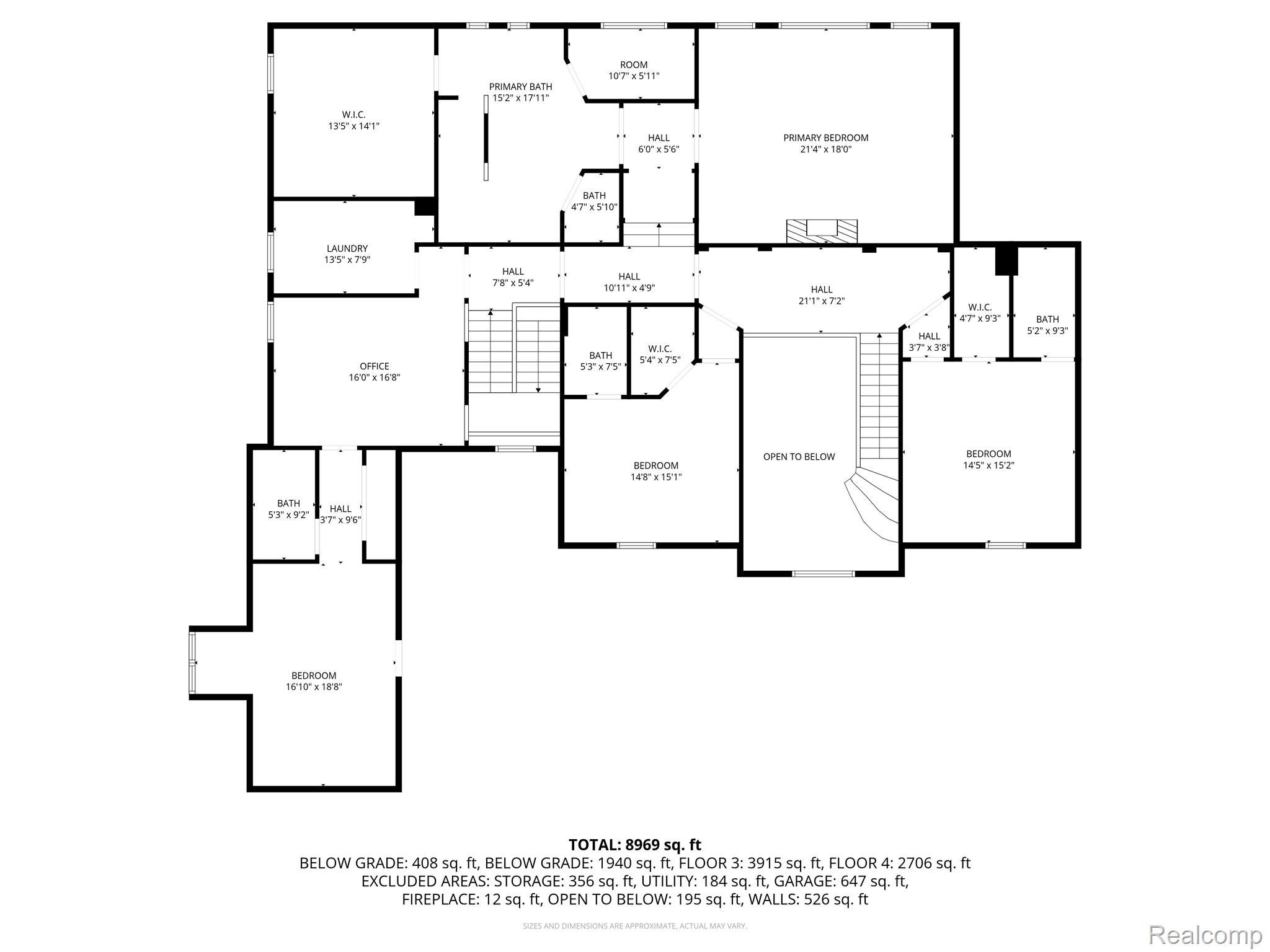 Northville, Michigan, 48168, United States, 5 Bedrooms Bedrooms, ,7 BathroomsBathrooms,Residential,Active,1960117