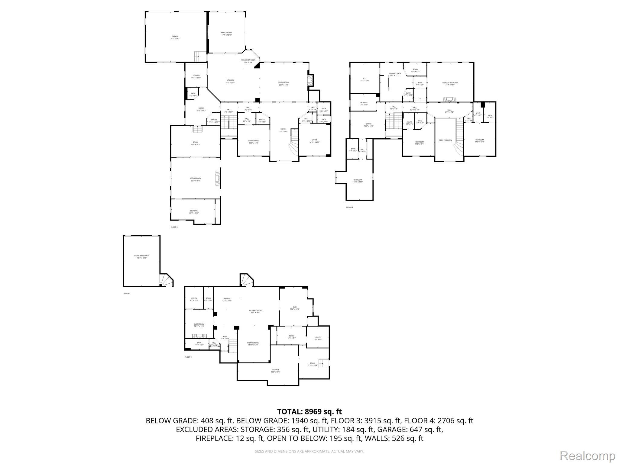 Northville, Michigan, 48168, United States, 5 Bedrooms Bedrooms, ,7 BathroomsBathrooms,Residential,Active,1960117