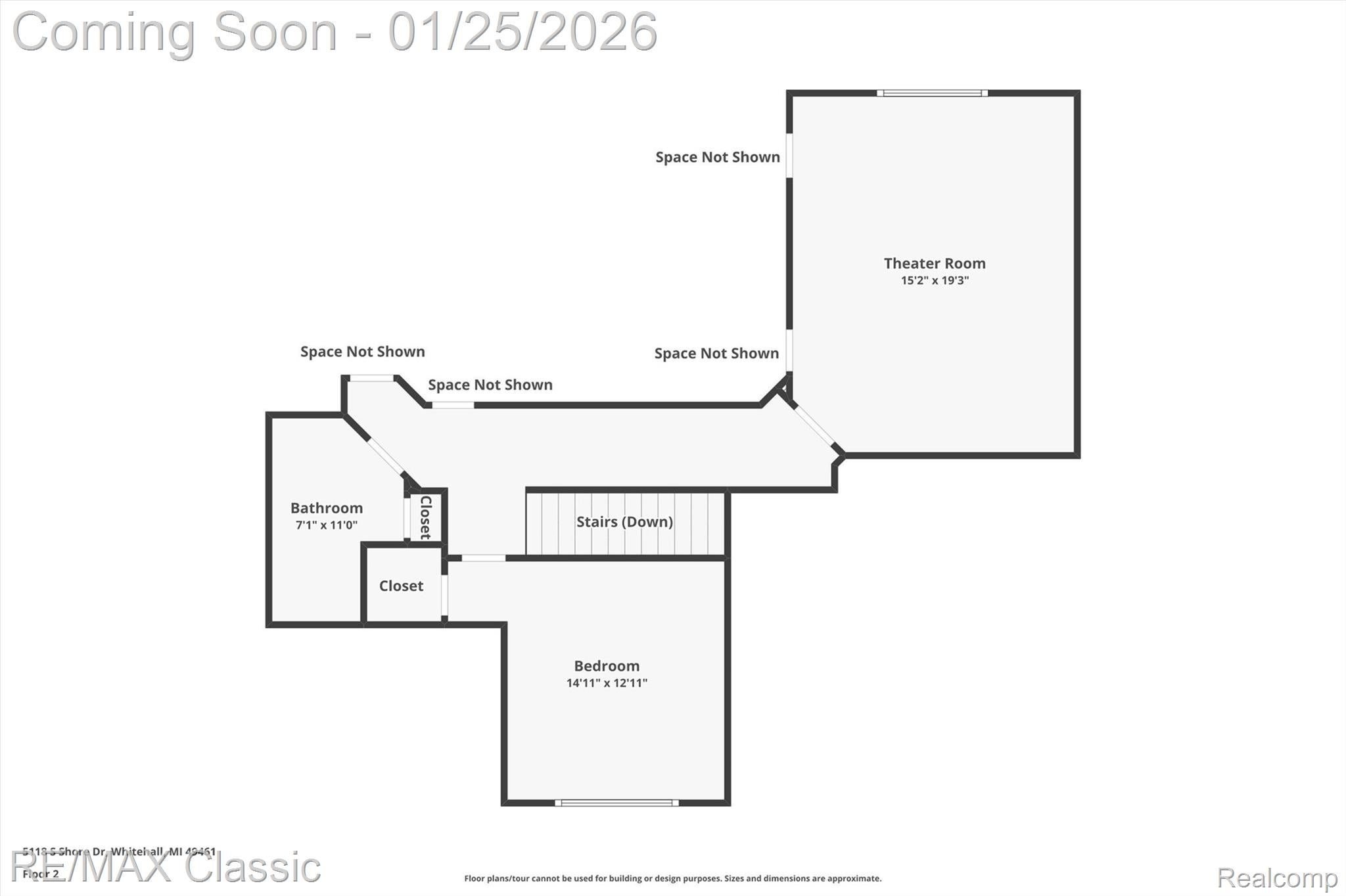 Whitehall, Michigan, 49461, United States, 5 Bedrooms Bedrooms, ,6 BathroomsBathrooms,Residential,Active,2012808