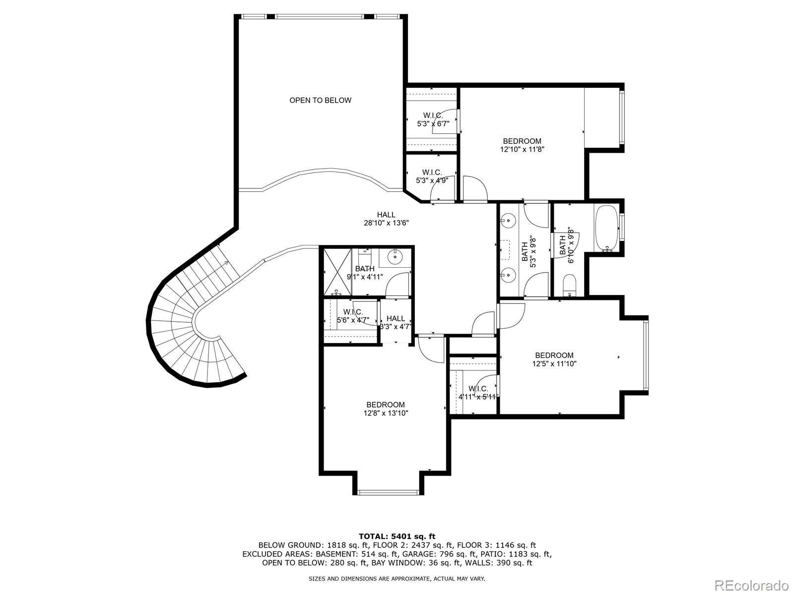 Parker, Colorado, 80134, United States, 6 Bedrooms Bedrooms, ,5 BathroomsBathrooms,Residential,Active,1843852