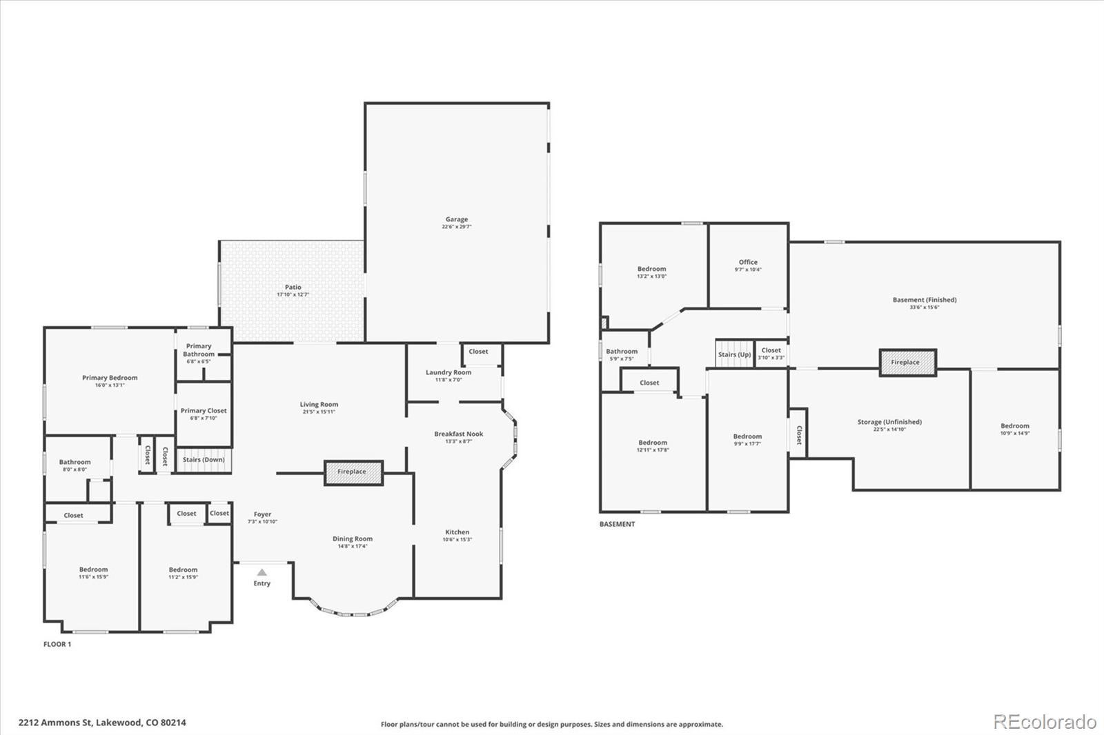 Lakewood, Colorado, 80214, United States, 5 Bedrooms Bedrooms, ,3 BathroomsBathrooms,Residential,Active,1945859