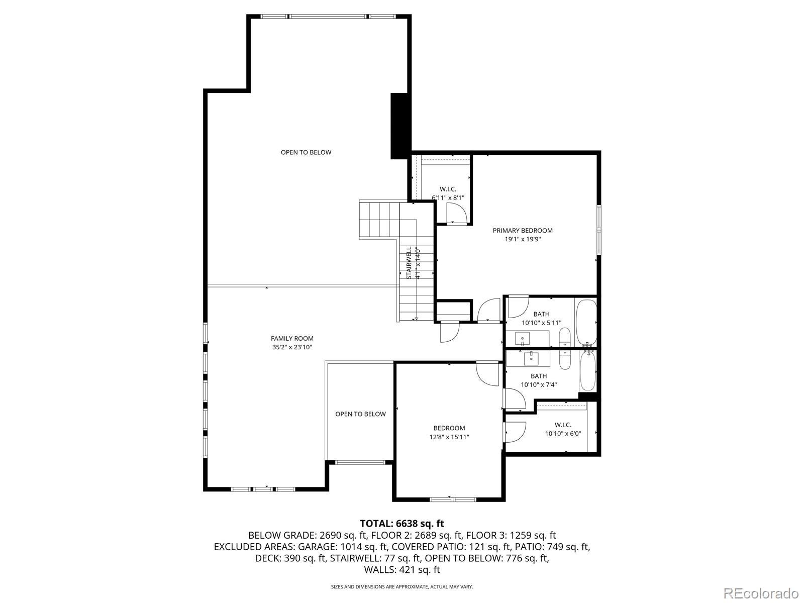 Castle Rock, Colorado, 80109, United States, 5 Bedrooms Bedrooms, ,6 BathroomsBathrooms,Residential,Active,1986908