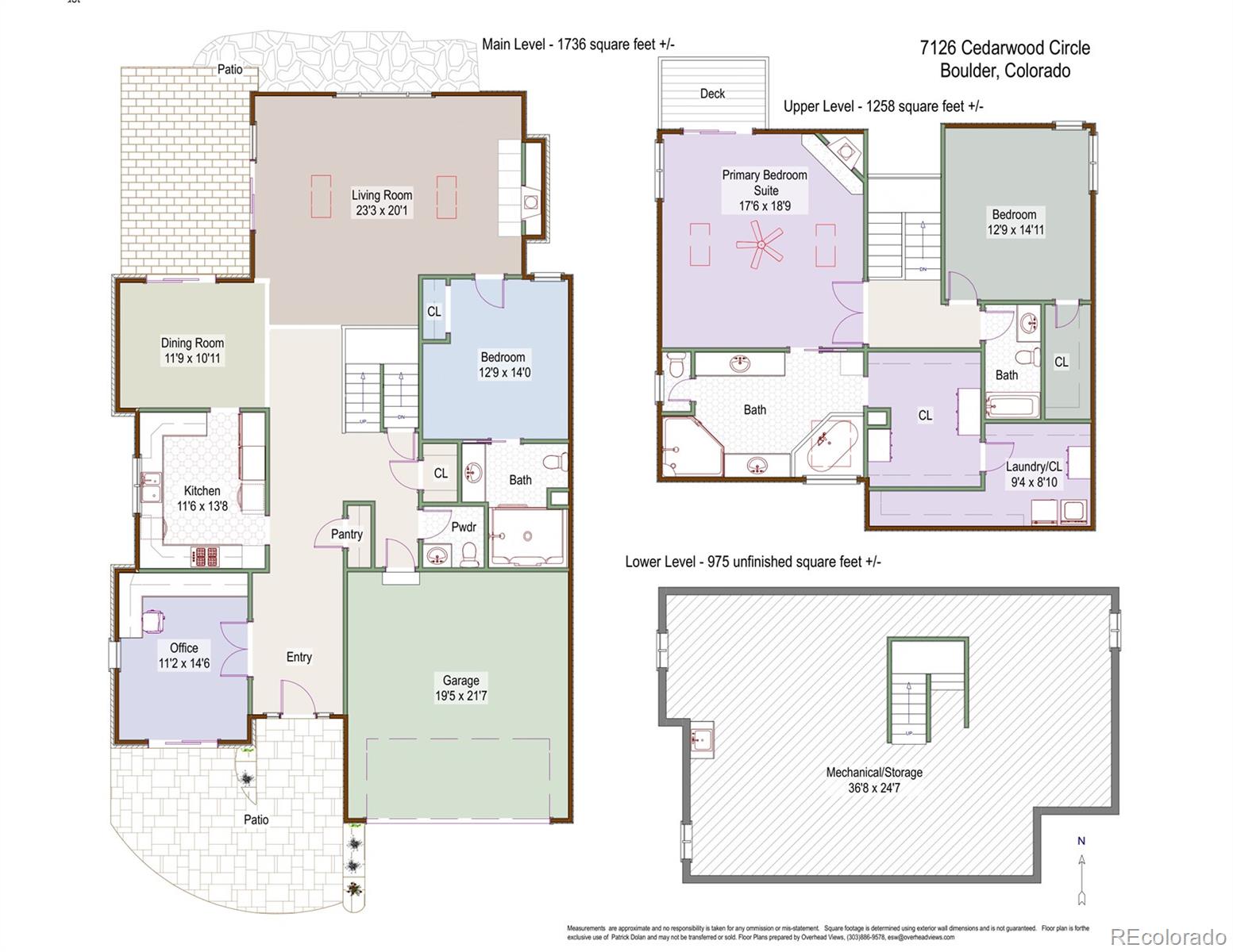 Boulder, Colorado, 80301, United States, 3 Bedrooms Bedrooms, ,4 BathroomsBathrooms,Residential,Active,1944093