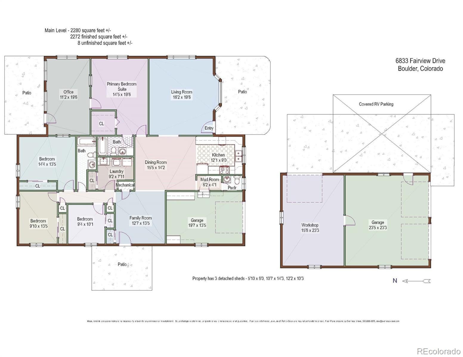 Boulder, Colorado, 80303, United States, 4 Bedrooms Bedrooms, ,3 BathroomsBathrooms,Residential,Active,1953379