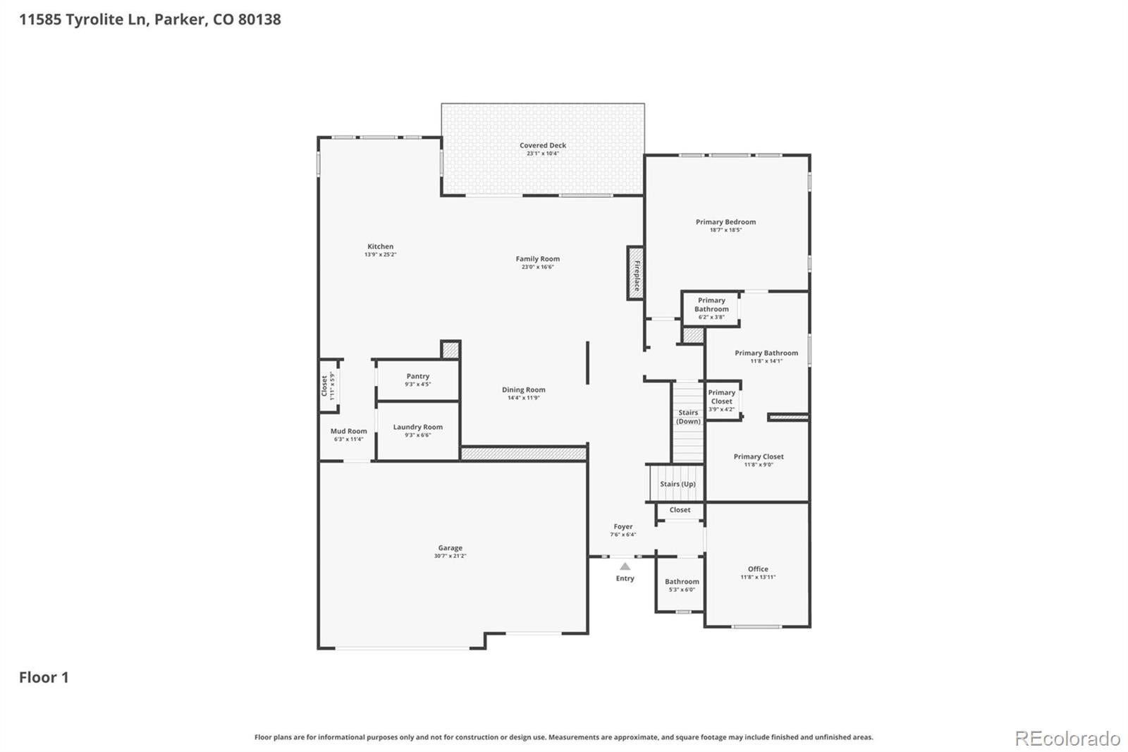 Parker, Colorado, 80138, United States, 5 Bedrooms Bedrooms, ,7 BathroomsBathrooms,Residential,Contingent,2045618
