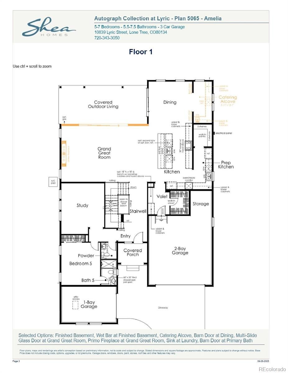 Lone Tree, Colorado, 80134, United States, 6 Bedrooms Bedrooms, ,7 BathroomsBathrooms,Residential,Active,1952989