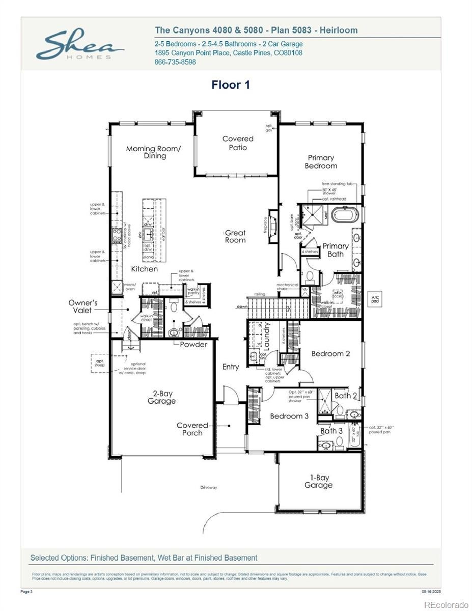 Castle Pines, Colorado, 80108, United States, ,5 BathroomsBathrooms,Residential,Active,1824040