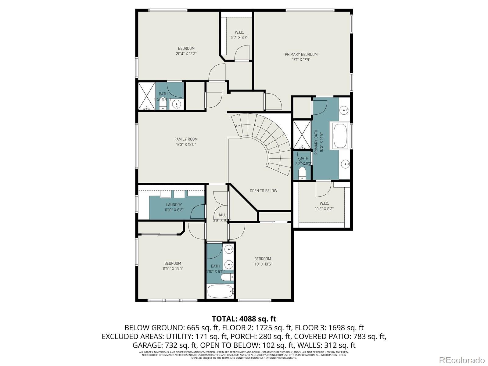 Arvada, Colorado, 80403, United States, 4 Bedrooms Bedrooms, ,5 BathroomsBathrooms,Residential,Active,1952068