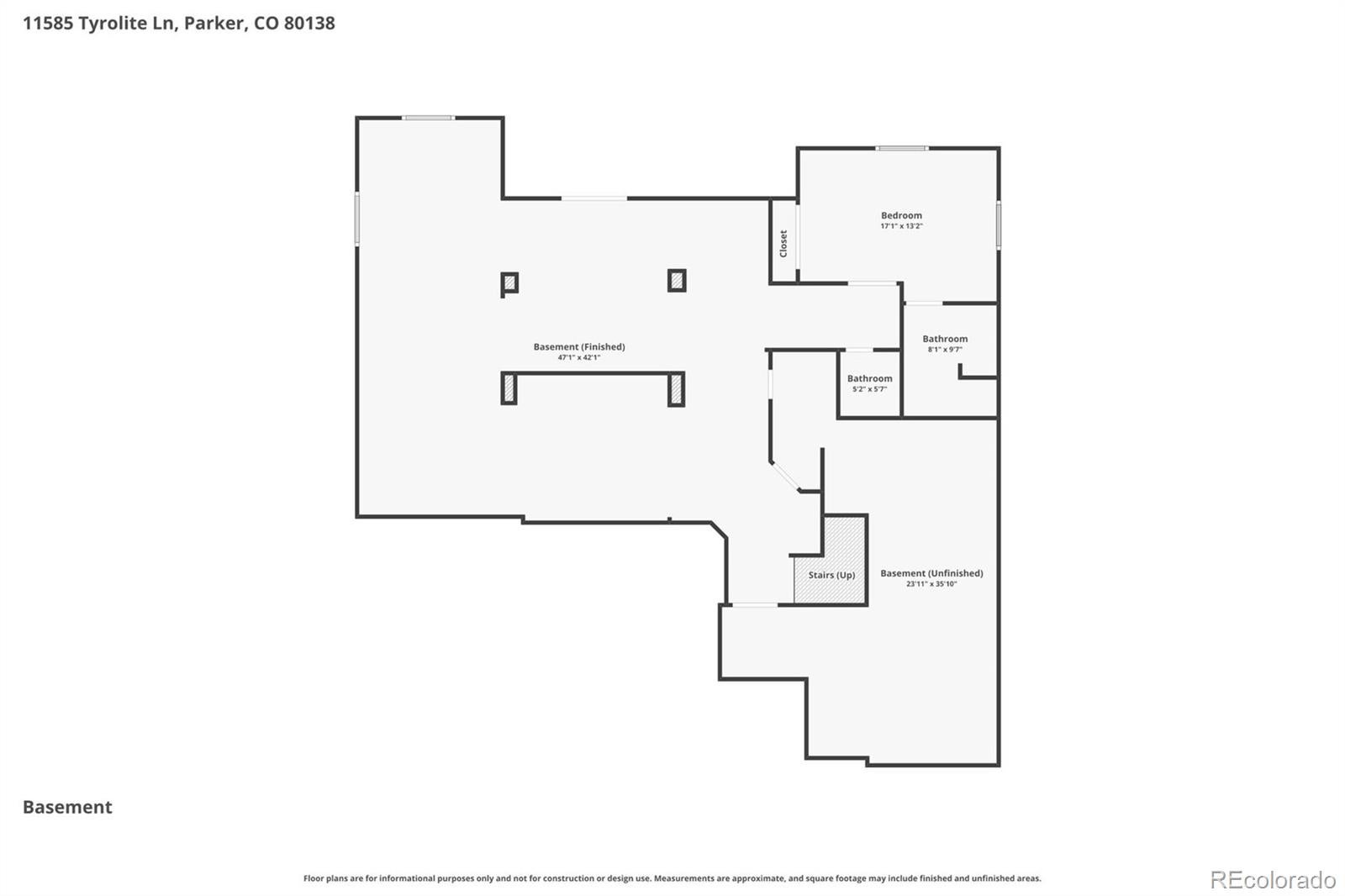 Parker, Colorado, 80138, United States, 5 Bedrooms Bedrooms, ,7 BathroomsBathrooms,Residential,Contingent,2045618