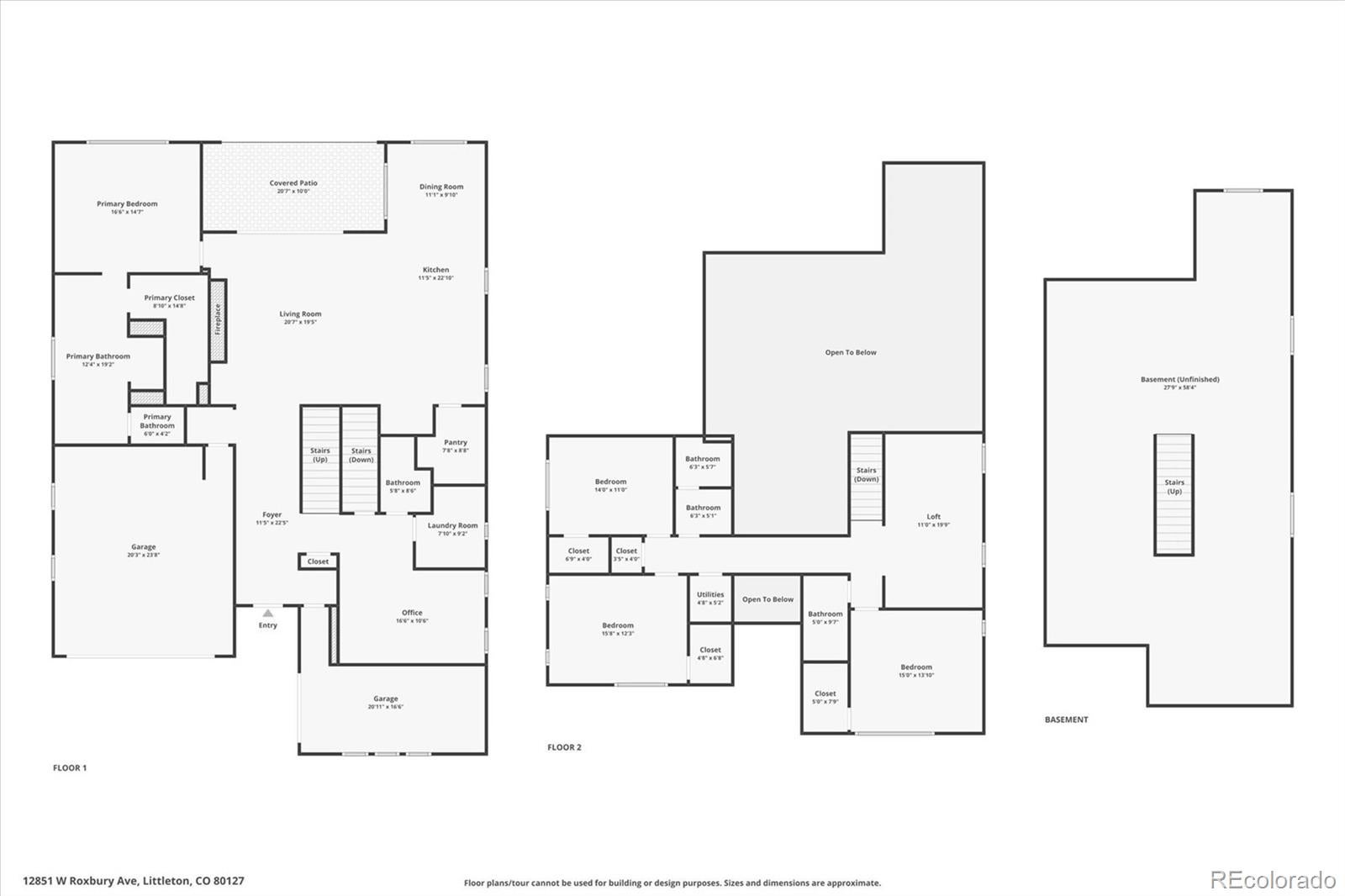 Littleton, Colorado, 80127, United States, 4 Bedrooms Bedrooms, ,4 BathroomsBathrooms,Residential,Active,2015804
