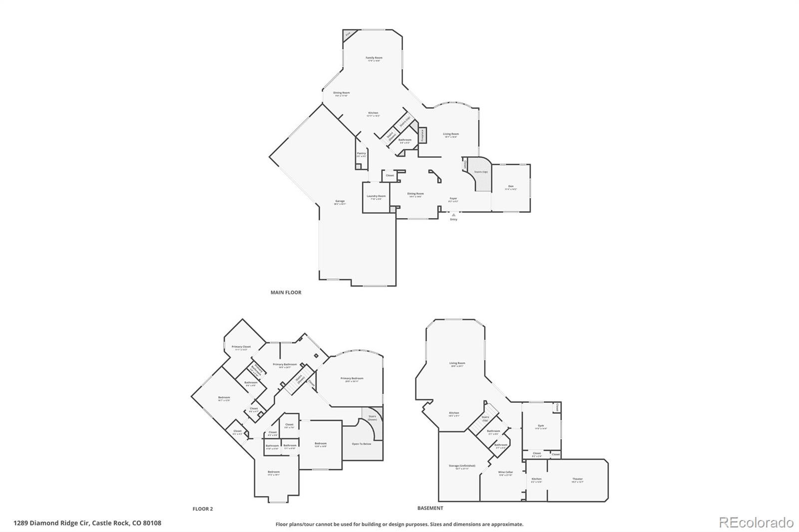 Castle Rock, Colorado, 80108, United States, 5 Bedrooms Bedrooms, ,5 BathroomsBathrooms,Residential,Active,1929658