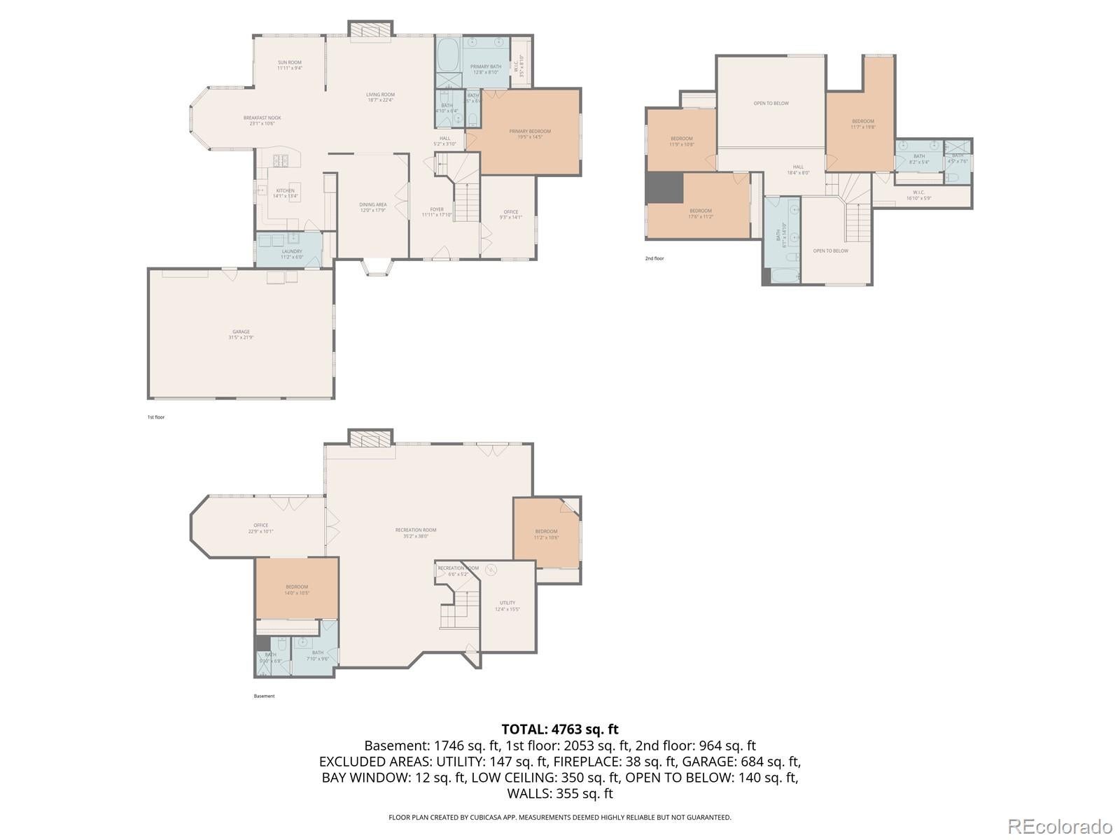 Littleton, Colorado, 80127, United States, 6 Bedrooms Bedrooms, ,5 BathroomsBathrooms,Residential,Active,2044176