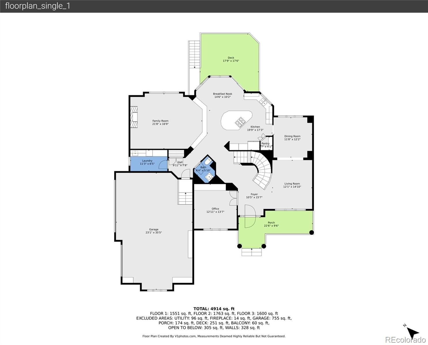 Lakewood, Colorado, 80227, United States, 4 Bedrooms Bedrooms, ,5 BathroomsBathrooms,Residential,Active,1831768