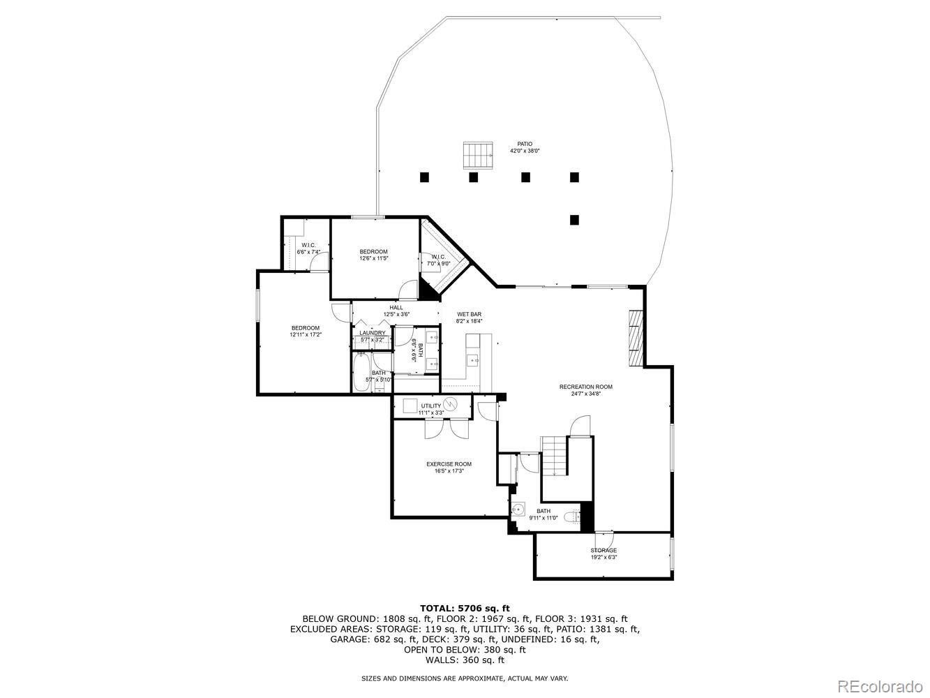 Colorado Springs, Colorado, 80921, United States, 6 Bedrooms Bedrooms, ,6 BathroomsBathrooms,Residential,Active,1889032