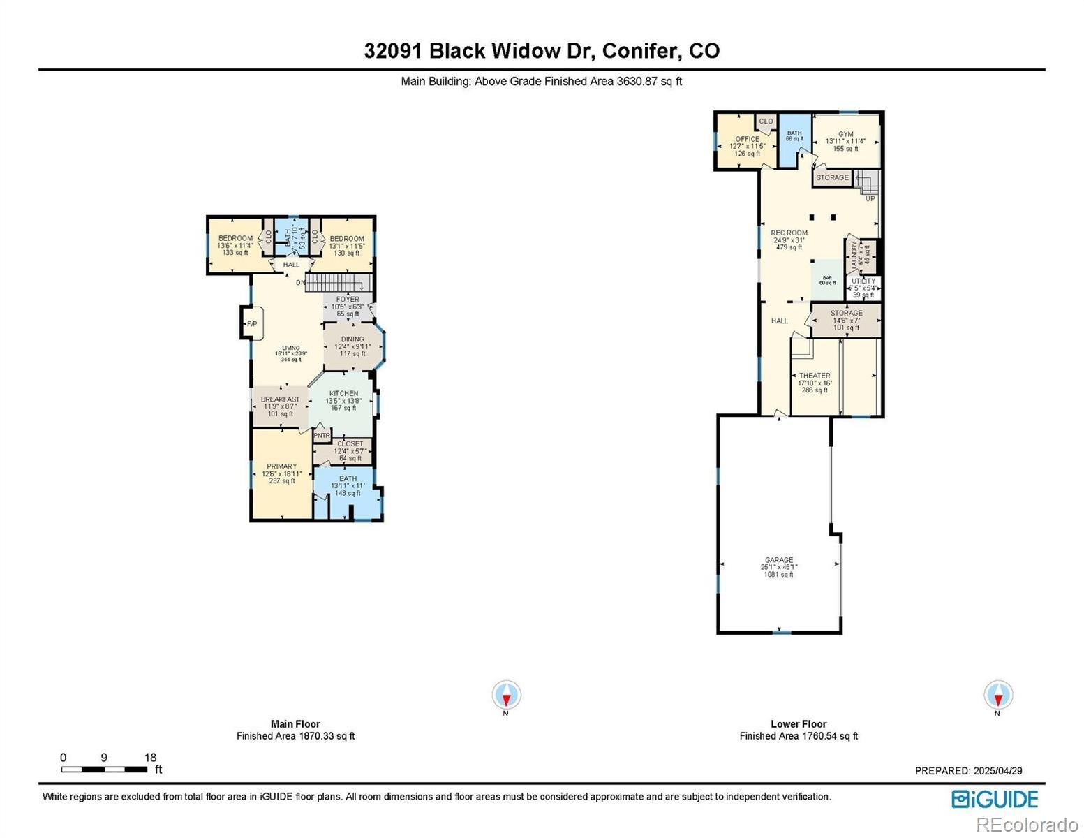 Conifer, Colorado, 80433, United States, 4 Bedrooms Bedrooms, ,3 BathroomsBathrooms,Residential,Active,1795699