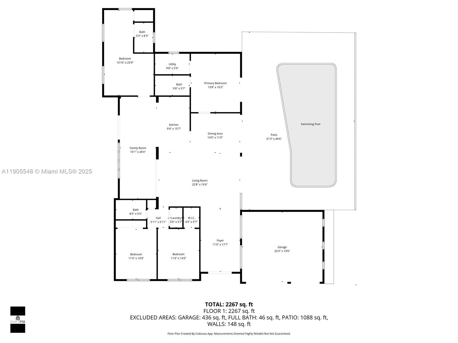 Fort Lauderdale, Florida, 33316, United States, 4 Bedrooms Bedrooms, ,3 BathroomsBathrooms,Residential,Active,1972183