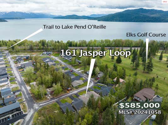 161 JASPER LOOP, PONDERAY, ID 83852 - Image 1