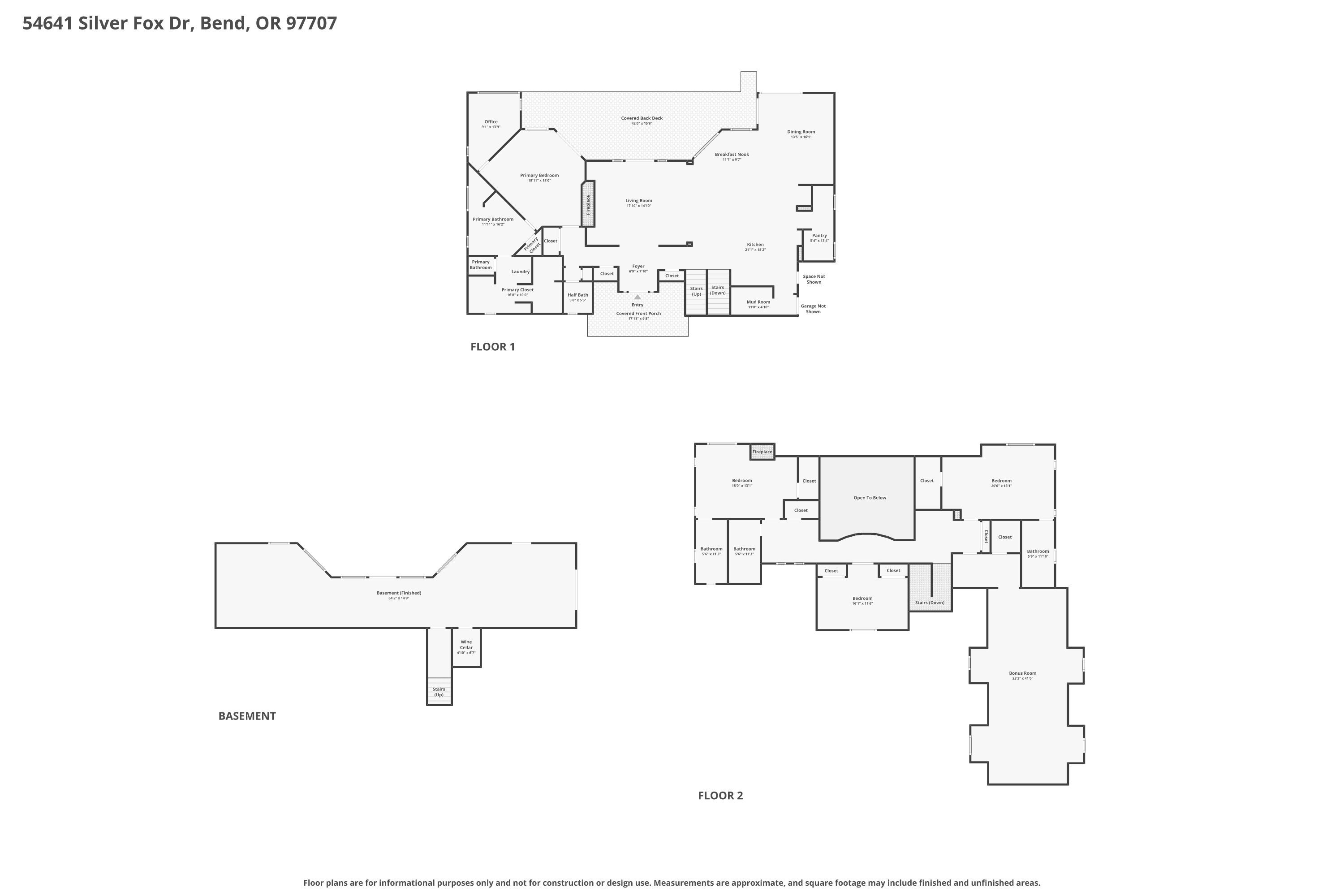 Bend, Oregon, 97707, United States, 5 Bedrooms Bedrooms, ,5 BathroomsBathrooms,Residential,Active,2044562