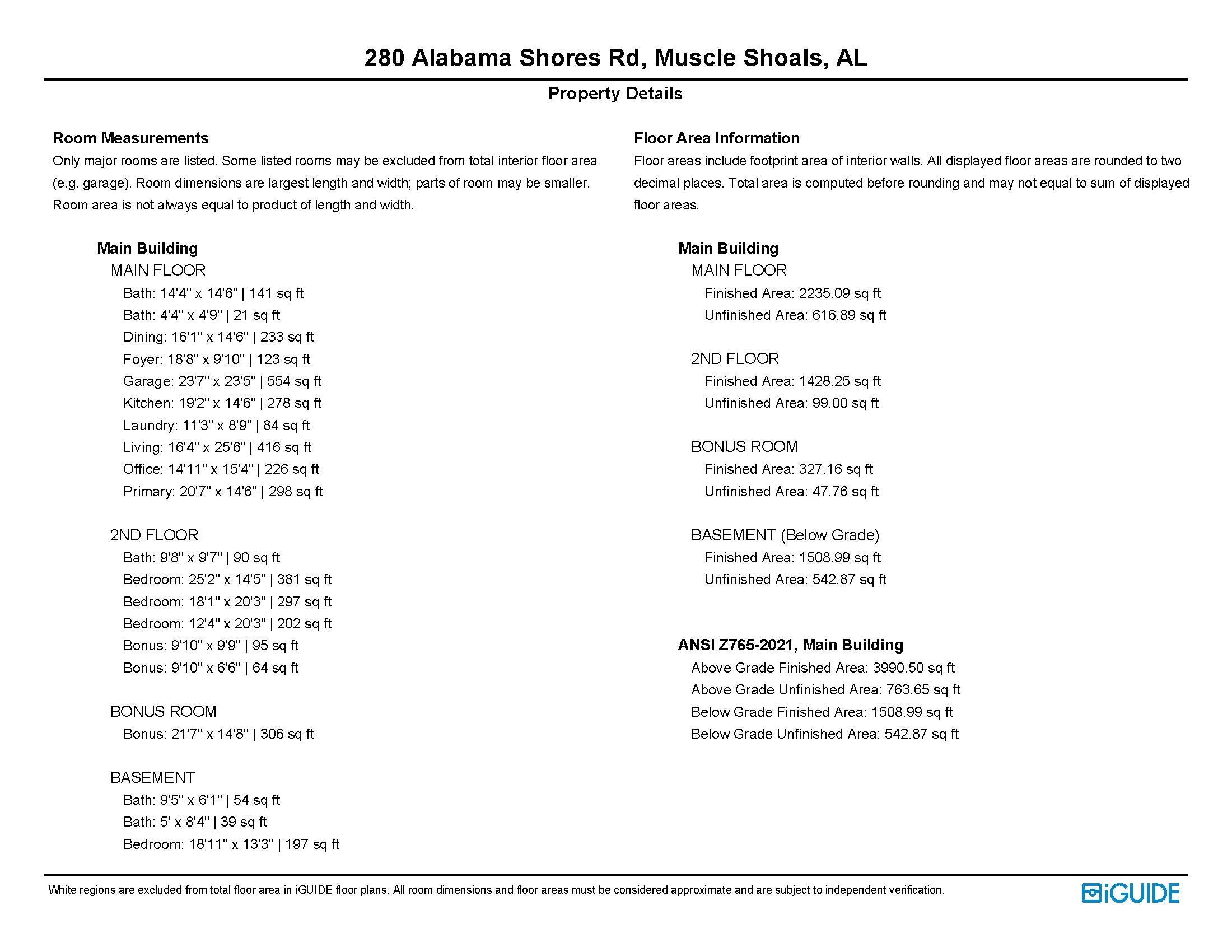 Muscle Shoals, Alabama, 35661, United States, 6 Bedrooms Bedrooms, ,5 BathroomsBathrooms,Residential,Active,1880296