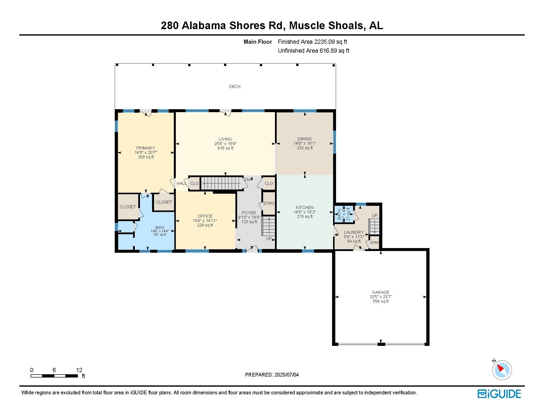Muscle Shoals, Alabama, 35661, United States, 6 Bedrooms Bedrooms, ,5 BathroomsBathrooms,Residential,Active,1880296