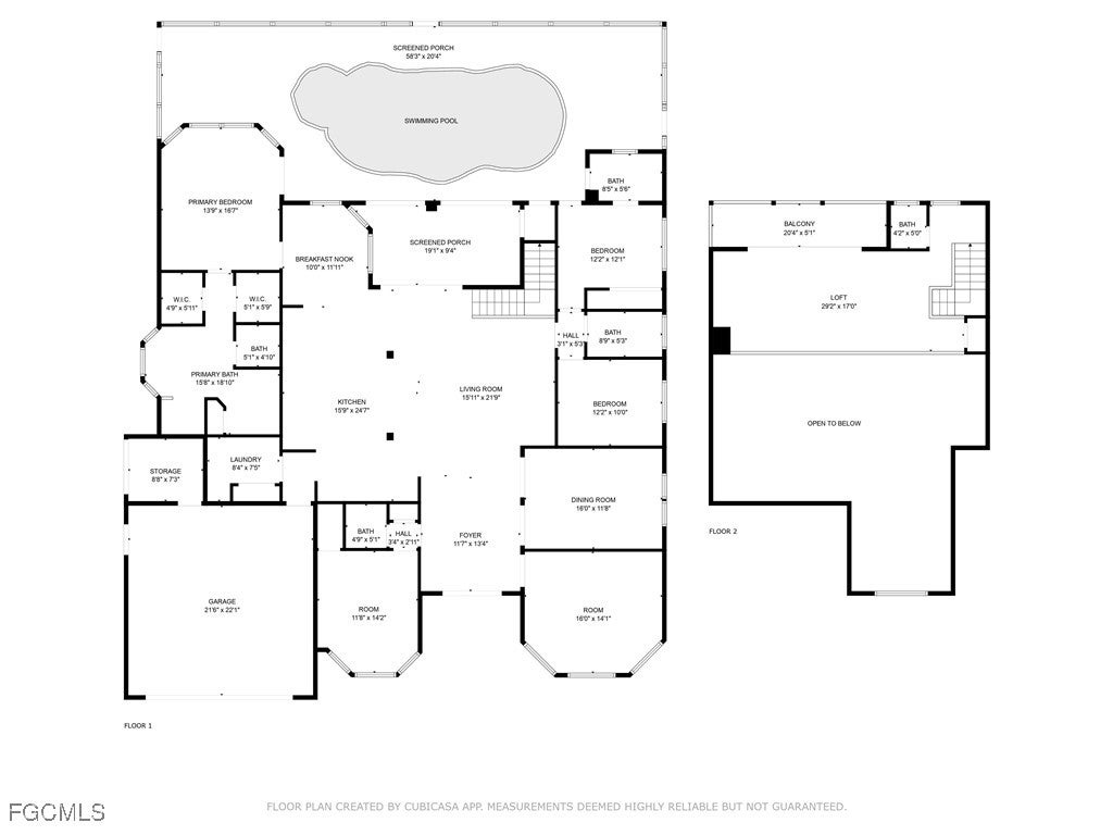 Cape Coral, Florida, 33991, United States, 4 Bedrooms Bedrooms, ,5 BathroomsBathrooms,Residential,Active,1944264