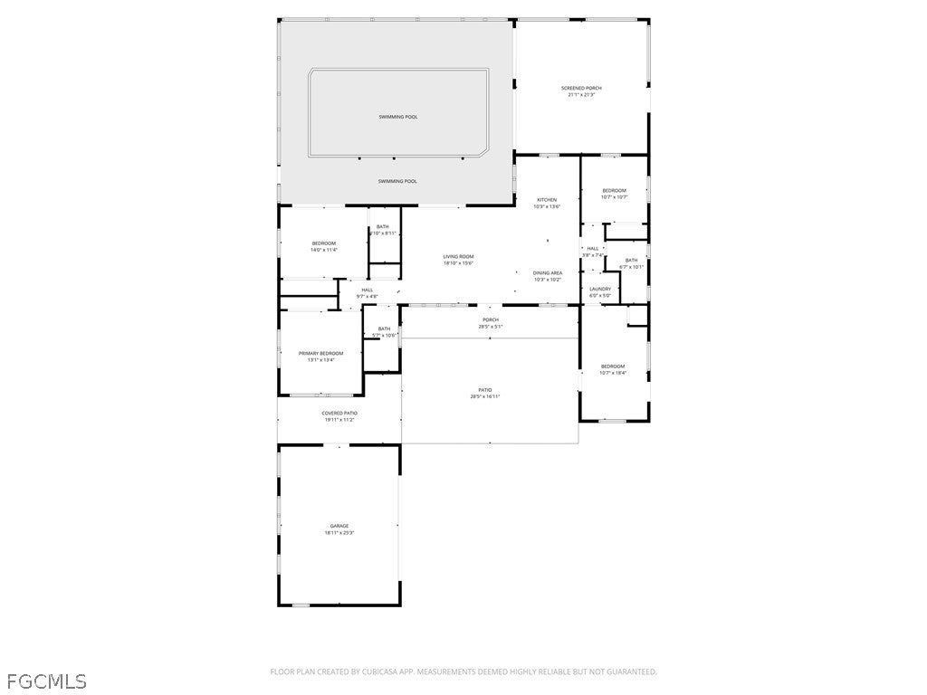 Cape Coral, Florida, 33904, United States, 4 Bedrooms Bedrooms, ,3 BathroomsBathrooms,Residential,Active,2018176