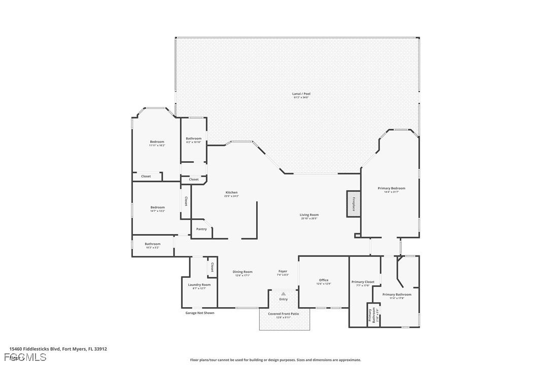 Fort Myers, Florida, 33912, United States, 3 Bedrooms Bedrooms, ,3 BathroomsBathrooms,Residential,Active,2015479