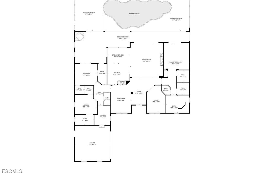 Fort Myers, Florida, 33905, United States, 3 Bedrooms Bedrooms, ,4 BathroomsBathrooms,Residential,Active,1969769