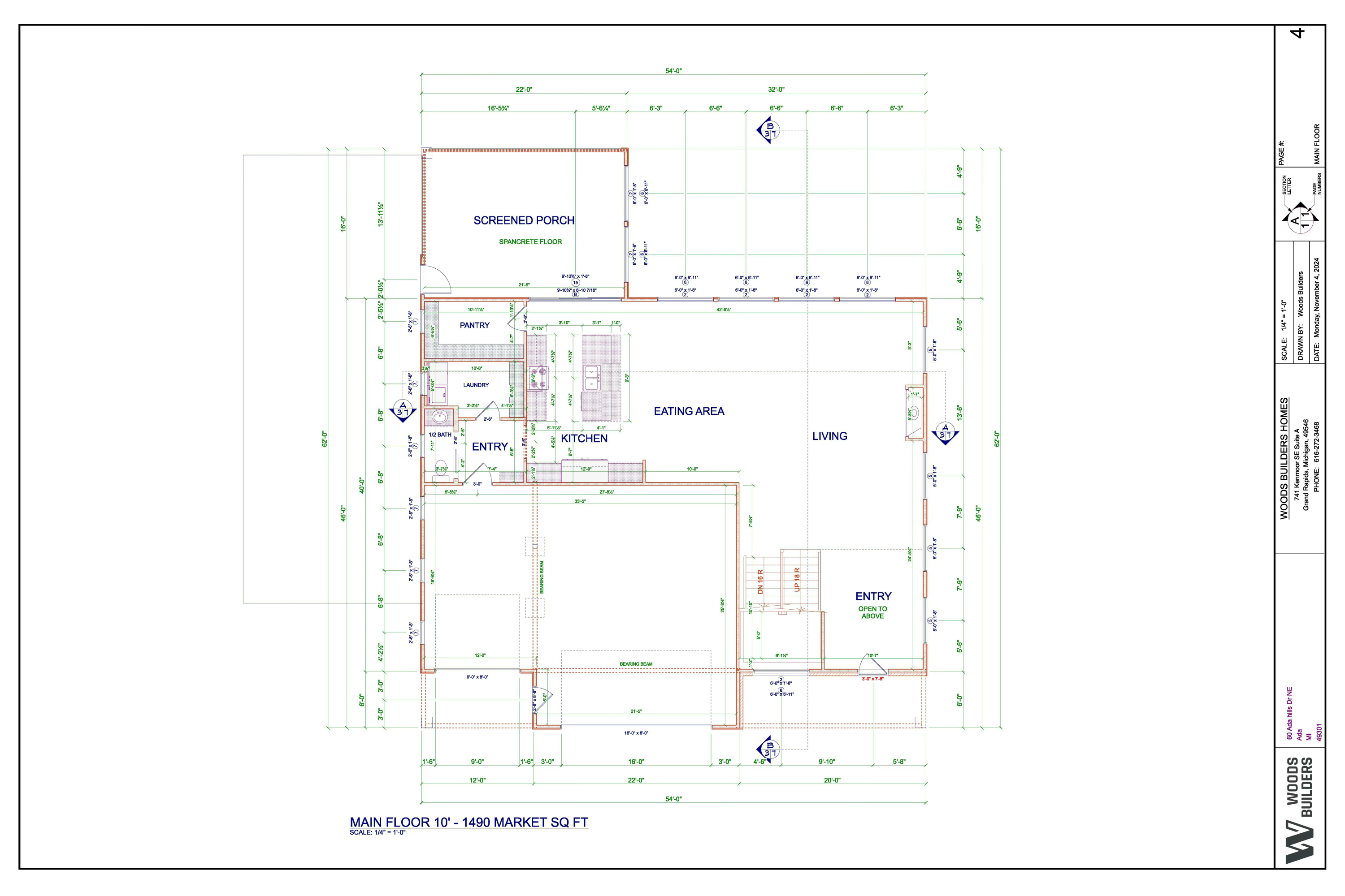 Ada, Michigan, 49301, United States, 4 Bedrooms Bedrooms, ,4 BathroomsBathrooms,Residential,Active,1929693