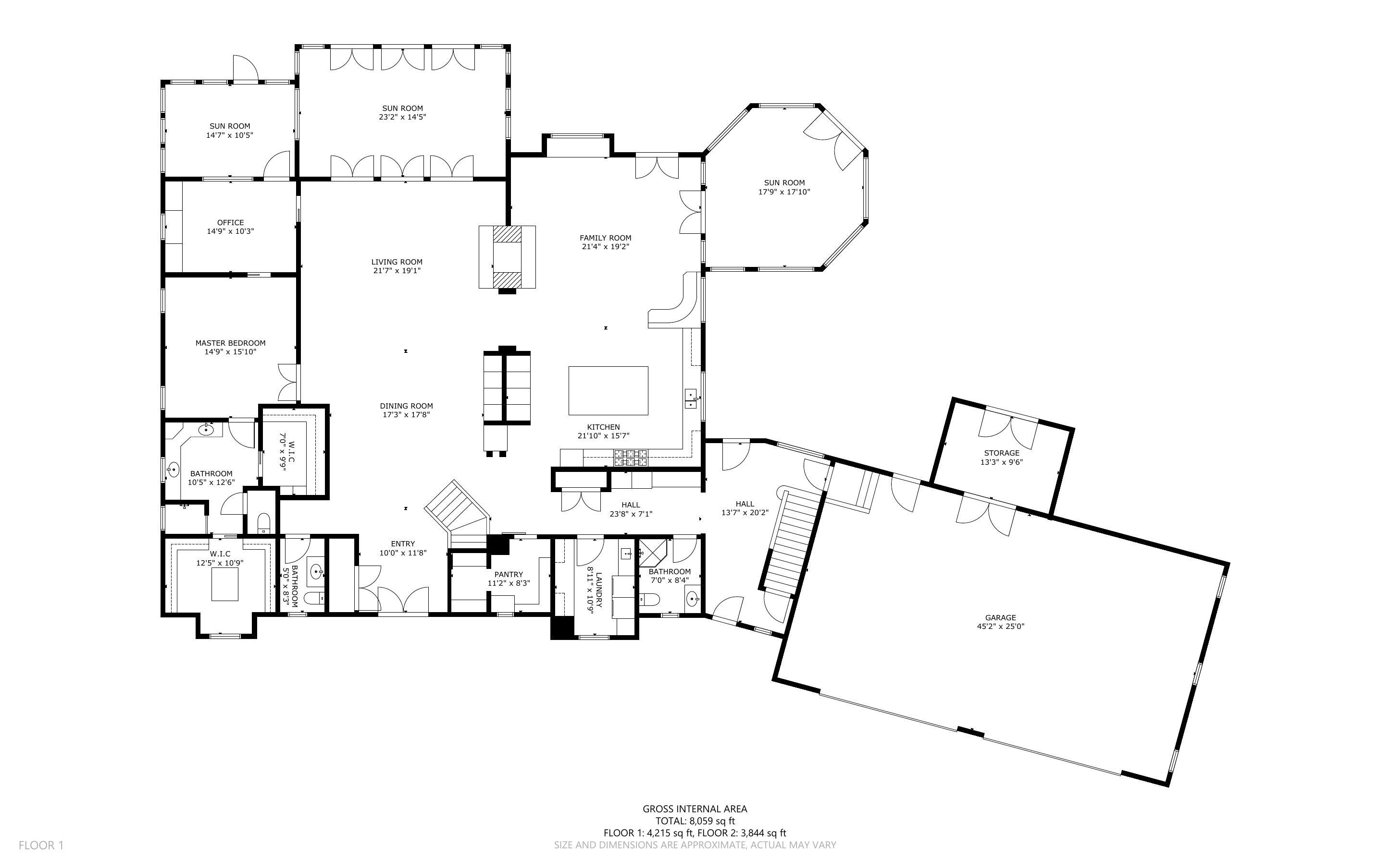 White Pigeon, Michigan, 49099, United States, 9 Bedrooms Bedrooms, ,9 BathroomsBathrooms,Residential,Active,1849554