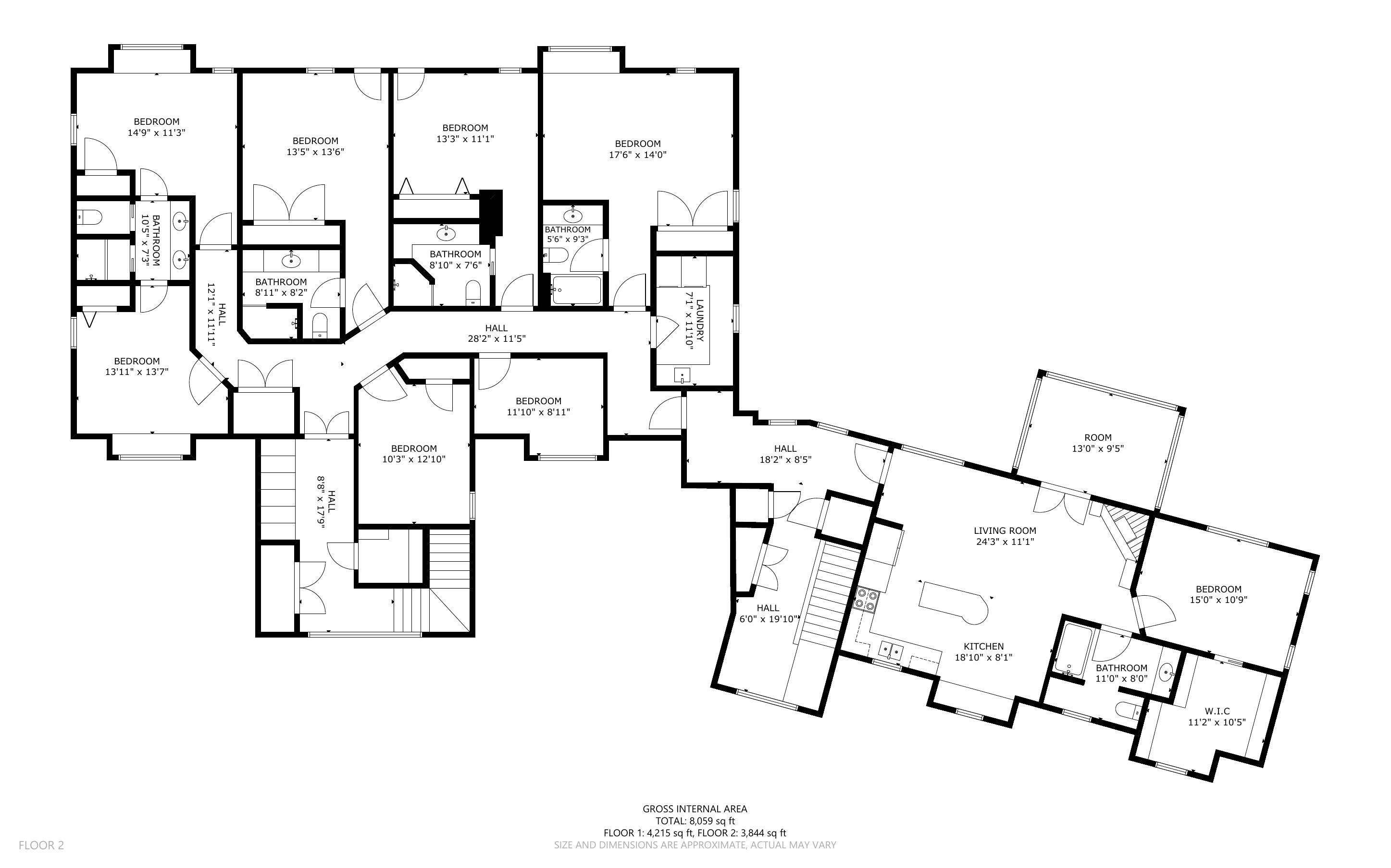 White Pigeon, Michigan, 49099, United States, 9 Bedrooms Bedrooms, ,9 BathroomsBathrooms,Residential,Active,1849554