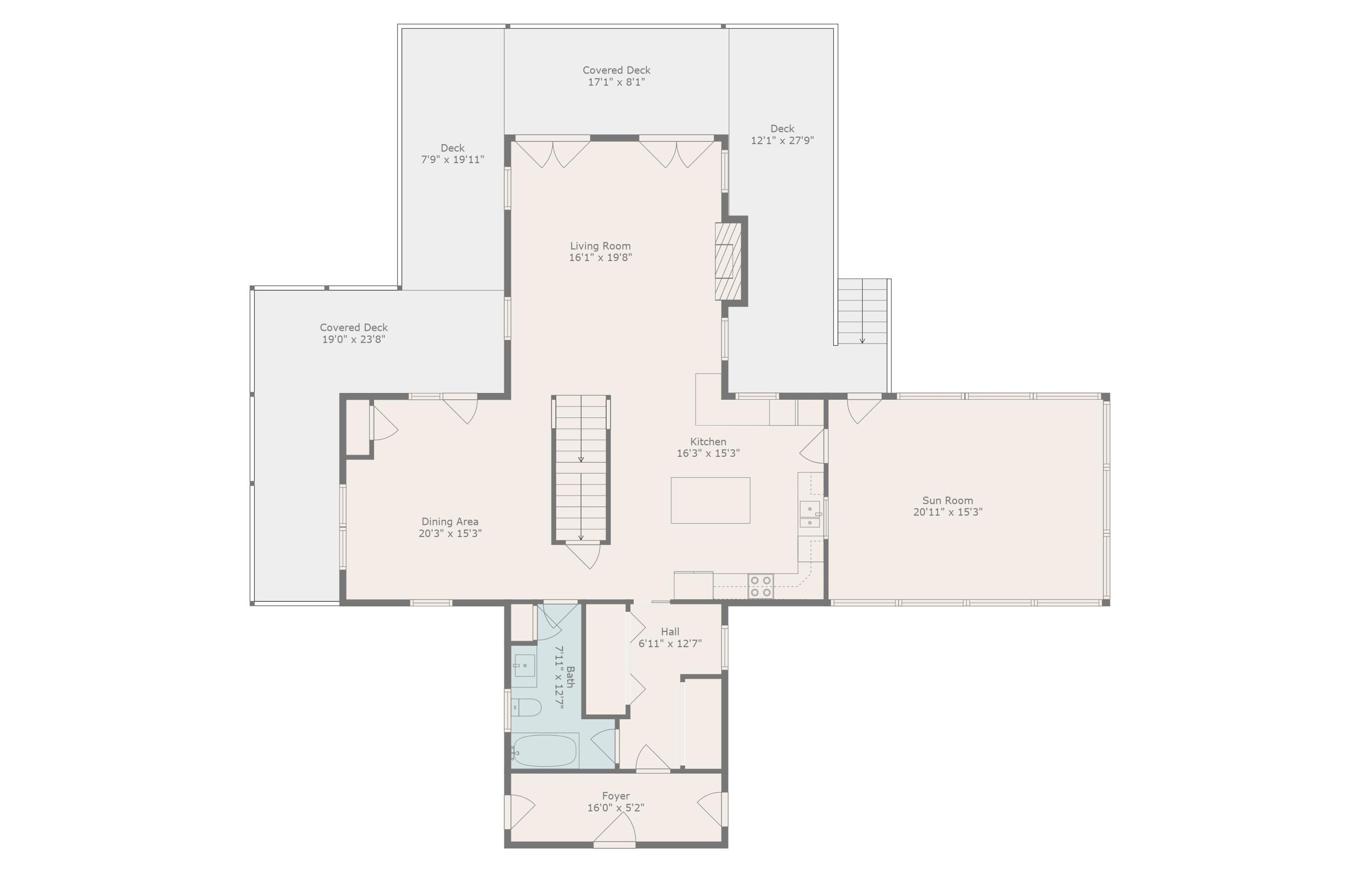 Horton, Michigan, 49246, United States, 5 Bedrooms Bedrooms, ,3 BathroomsBathrooms,Residential,Active,1944098